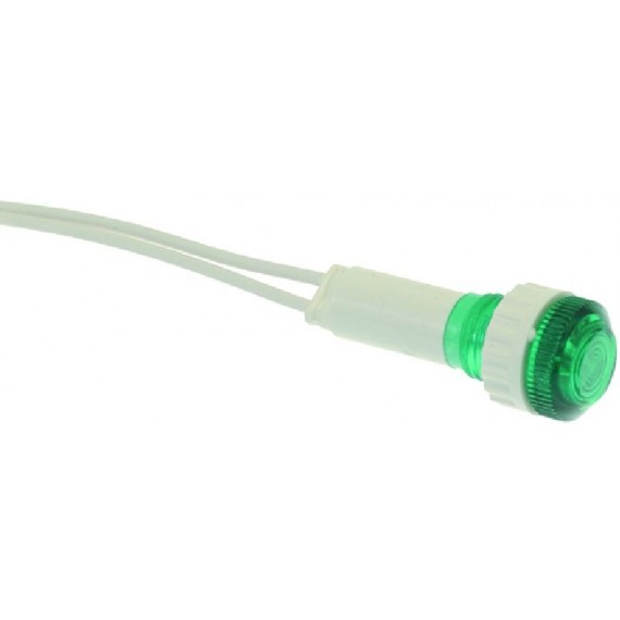 LAMPADA SPIA VERDE 24V