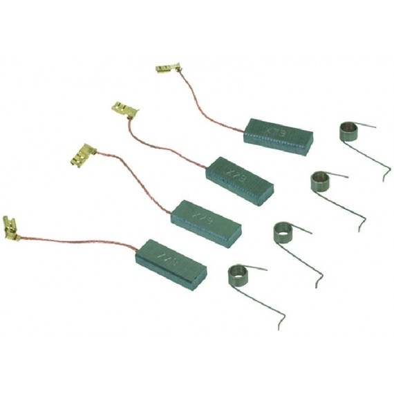 KIT CARBONCINI CON MOLLA PER MOTORE 4 PZ