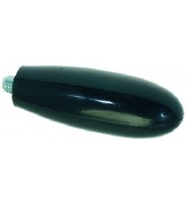 MANOPOLA A PERA NERA Diam. 32x86 PASSO M9