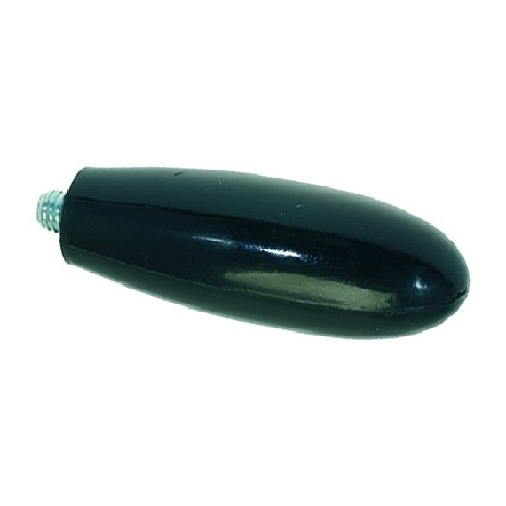 MANOPOLA A PERA NERA Diam. 32x86 PASSO M9