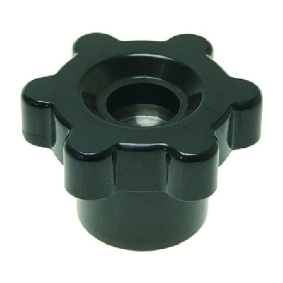 MANOPOLA NERA Diam. 44,5 mm PASSO M8