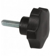 MANOPOLA NERA Diam. 40 mm PASSO M8