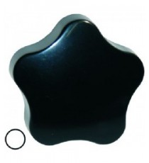 MANOPOLA PER CARRELLO Diam. 51 mm PASSO M8