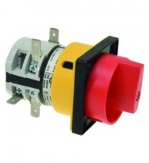 INTERRUTTORE ROTATIVO ROSSO 20A 600V