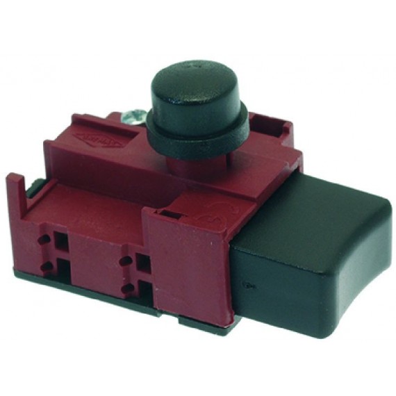 PULSANTE BIPOLARE NERO 6A 250V