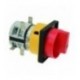 INTERRUTTORE ROTATIVO ROSSO 20A 600V