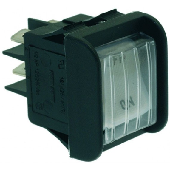 INTERRUTTORE BIPOLARE BIANCO 16A 250V
