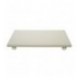 TAGLIERE BIANCO 700x400x25 mm CON FERMI