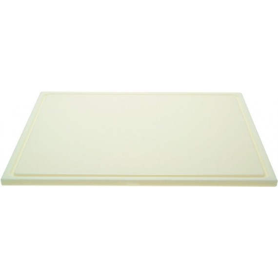 TAGLIERE BIANCO GN 2/1 650x530xH20 mm