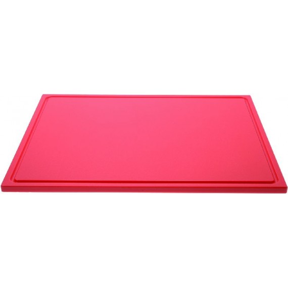 TAGLIERE ROSSO GN 2/1 650x530xH20 mm