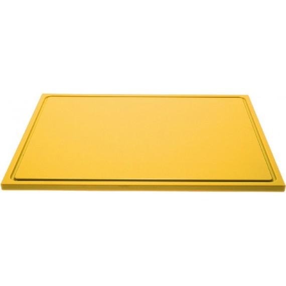 TAGLIERE GIALLO GN 2/1 650x530xH20 mm