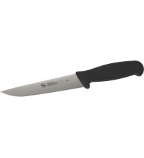 COLTELLO DISOSSARE LARGO NERO 16 cm