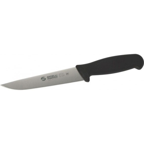 COLTELLO DISOSSARE LARGO NERO 16 cm