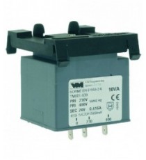 TRASFORMATORE 0-230-400V/0-24V 10VA