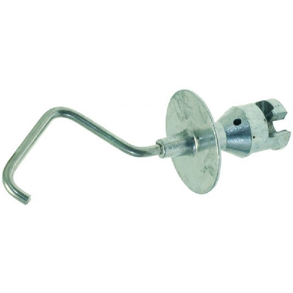 UNCINO IN ALLUMINIO Diam. 10 mm