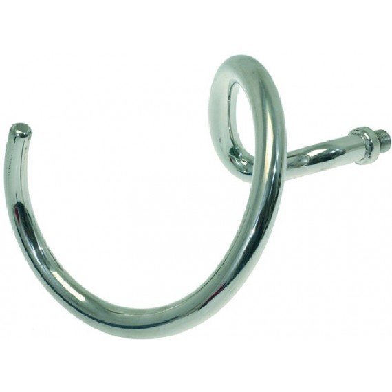 UNCINO IN ACCIAIO INOX Diam. 28 mm