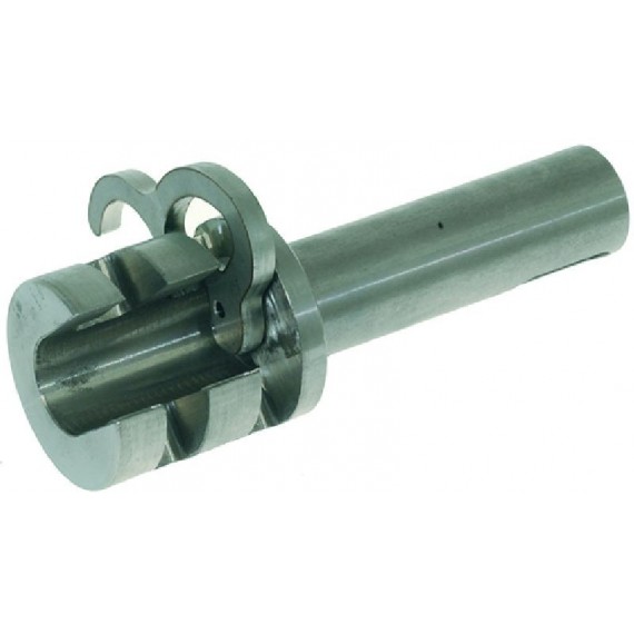 ALBERO SGANCIO SPIRALE CON LEVA 134 mm