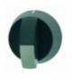 MANOPOLA NERA Diam. 55 mm