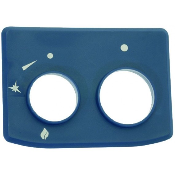 GHIERA BLU SERIGRAFATA PER MANOPOLA