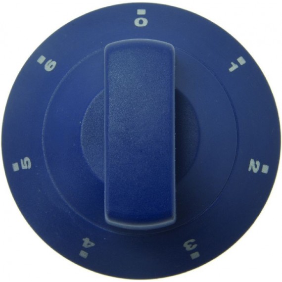 MANOPOLA BLU Diam. 60 mm 0-1-2-3-4-5-6