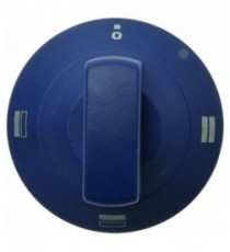 MANOPOLA BLU Diam. 60 mm SERIGRAFATA