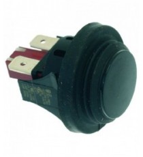 PULSANTE UNIPOLARE NERO 16A 250V