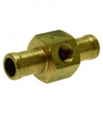 RACCORDO PORTAGOMMA A T IN OTTONE