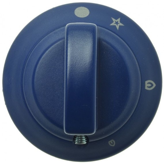 MANOPOLA BLU Diam. 60 mm SERIGRAFATA