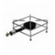 FORNELLO 300x300 mm BRUCIATORE IN GHISA