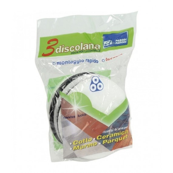 DISCOLANA 113 SERIE 3PZ PER LUCIDATRICE