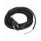 CORDONE X LUCIDATRICE 7mt 2x0,75 mm NERO