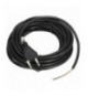 CORDONE X LUCIDATRICE 7mt 2x0,75 mm NERO