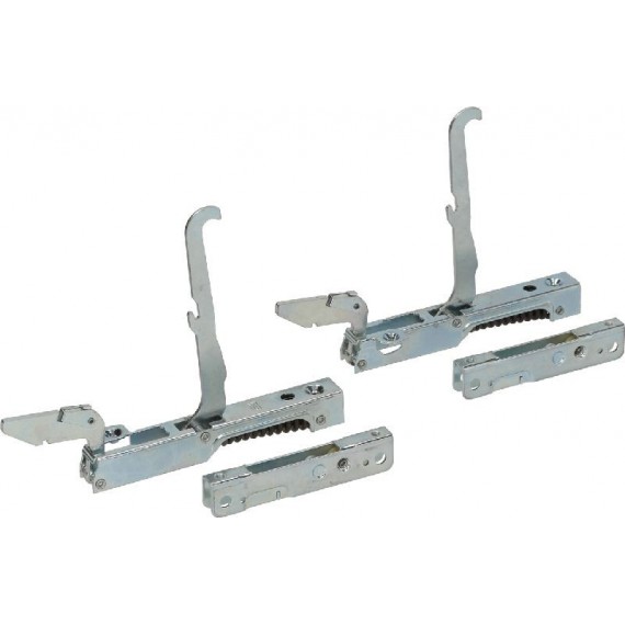 KIT 2 CERNIERE DX-SX CON PORTARULLINO