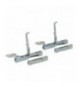 KIT 2 CERNIERE DX-SX CON PORTARULLINO