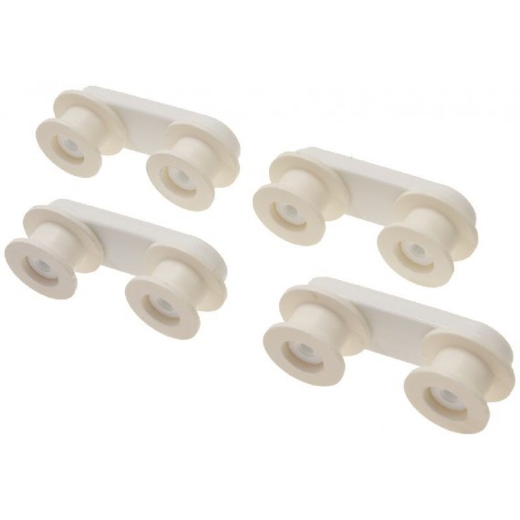 KIT 4 RUOTE CESTO ZANUSSI 50269972001