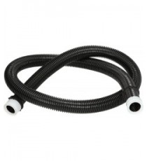 TUBO FLEX 1800 mm CON CLIP COLORE NERO