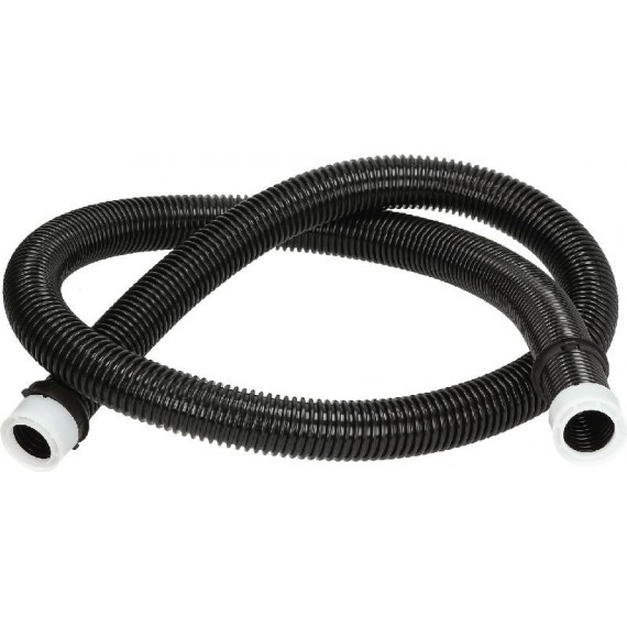 TUBO FLEX 1800 mm CON CLIP COLORE NERO