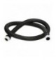 TUBO FLEX 1800 mm CON CLIP COLORE NERO