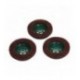 SPAZZOLE PAD ABRASIVE IN SCATOLA 3PZ