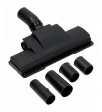 SPAZZOLE X PARQUET CON RUOTE 4 RACCORDI