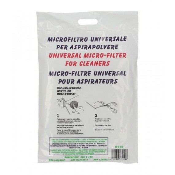 MICROFILTRO ARIA ASPIRAPOLVERE