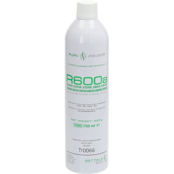 BOMBOLA MONOUSO 420 gr R600a