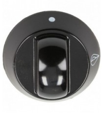 MANOPOLA TIPO ARISTON NERA Diam. 34 mm