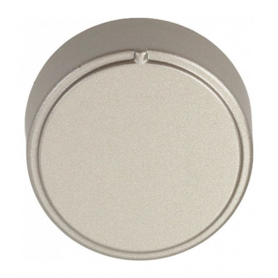 MANOPOLA TIPO ARISTON ARGENTO Diam. 37 mm