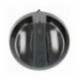 MANOPOLA FORNELLO NERA Diam. 45 mm