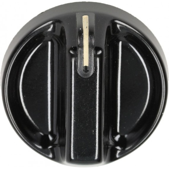MANOPOLA TIPO FULGOR NERA Diam. 40 mm