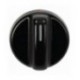 MANOPOLA TIPO GASFIRE NERA Diam. 36 mm