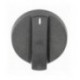 MANOPOLA TIPO IGNIS NERA Diam. 51 mm