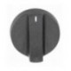 MANOPOLA TIPO IGNIS NERA Diam. 51 mm