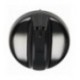MANOPOLA TIPO IGNIS NERA Diam. 40 mm
